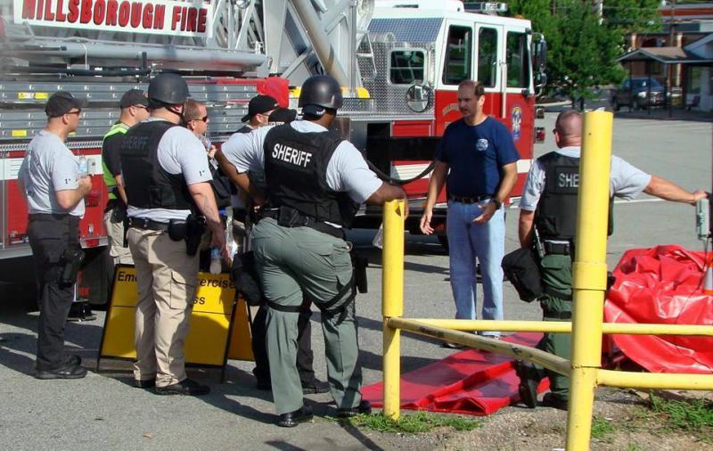 Joint training with OCSO at Southern Country Inn